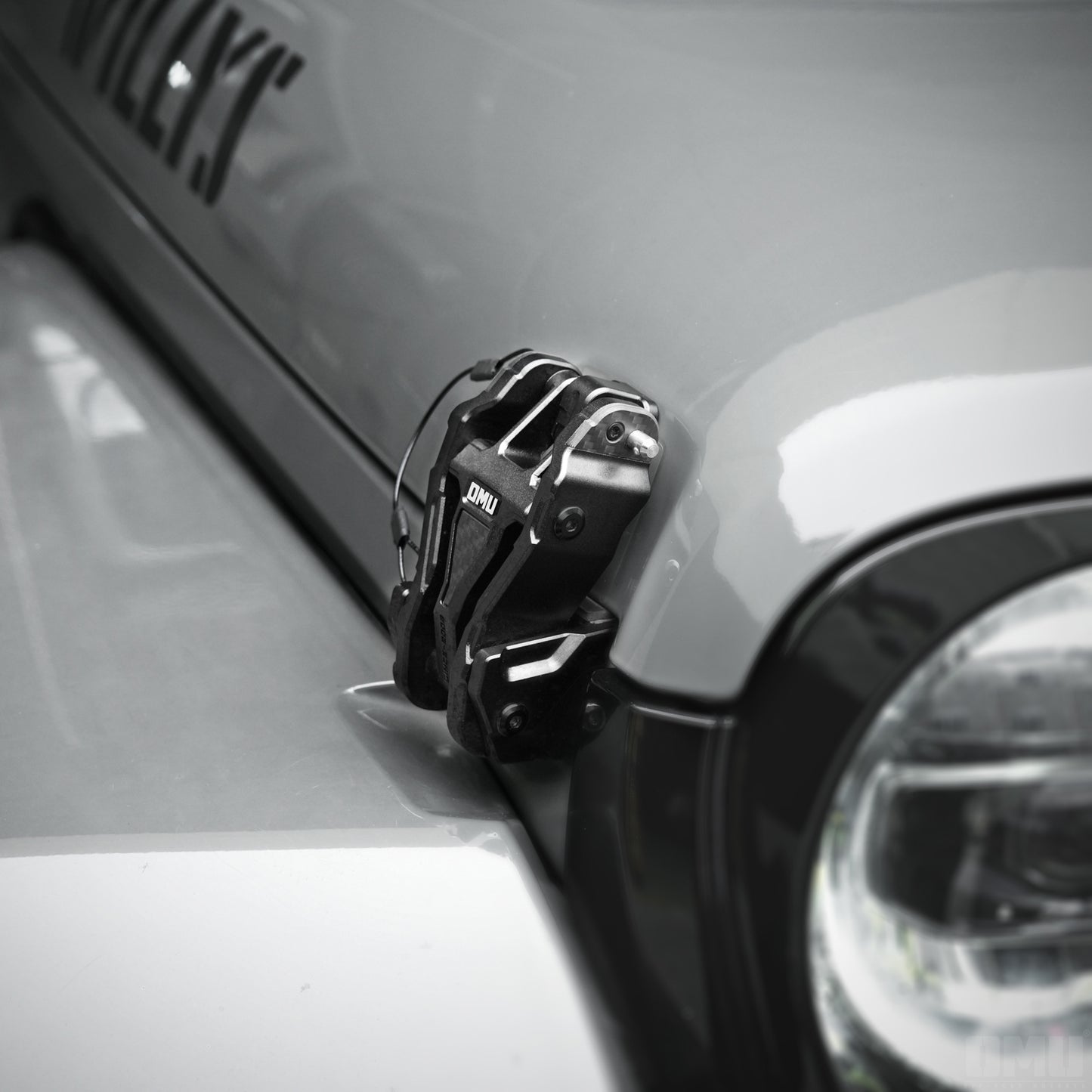 OMU Genesis Series Hood Catch Hood Lock For Jeep Wrangler JK JL/ Gladiator JT