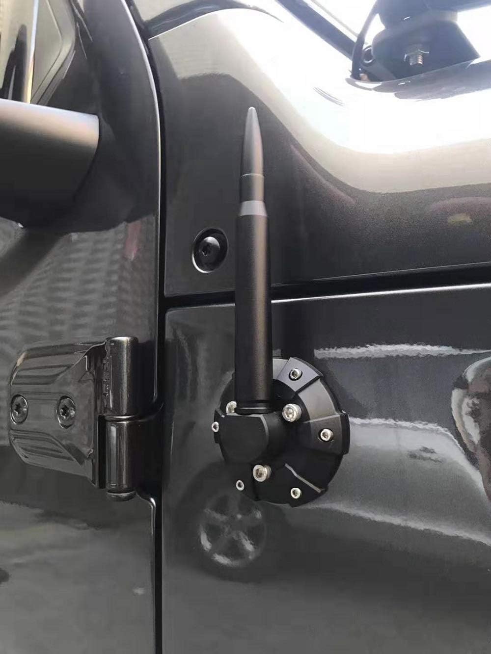 FURY ABS Radio Antenna Base Cover For 2007-2018 Jeep Wrangler JK/JL