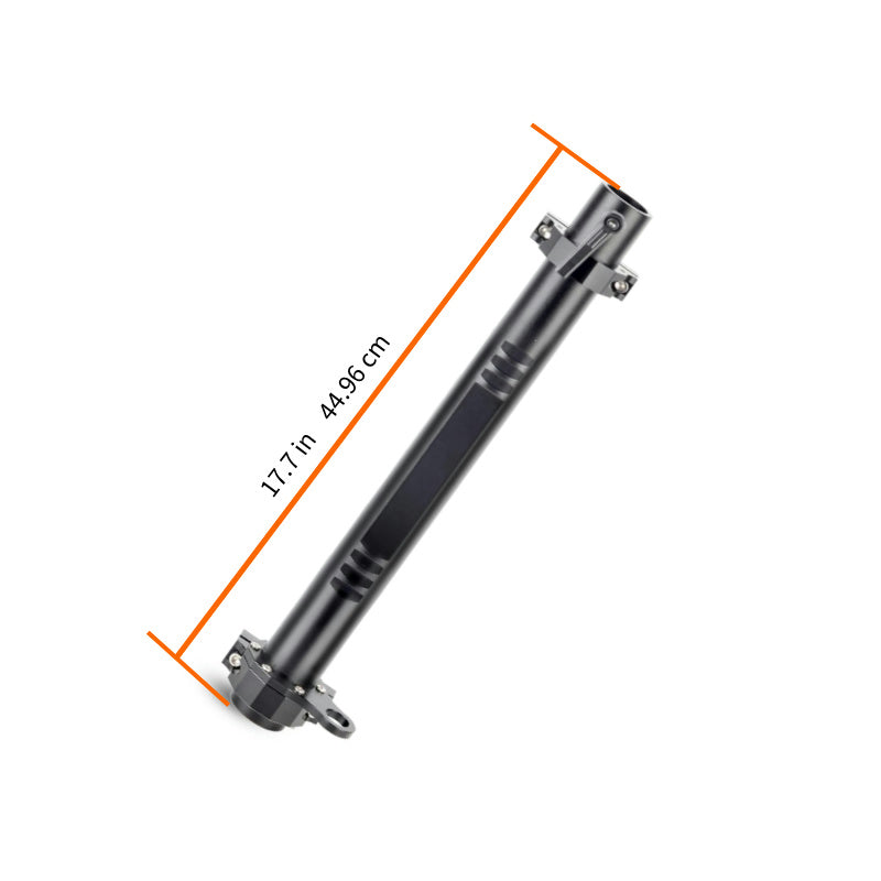 Antenna Mount & Tailgate Hinge Mount Single Flag Compatible with Ford Bronco 2021 2022, Aluminum, No Drilling(Black)
