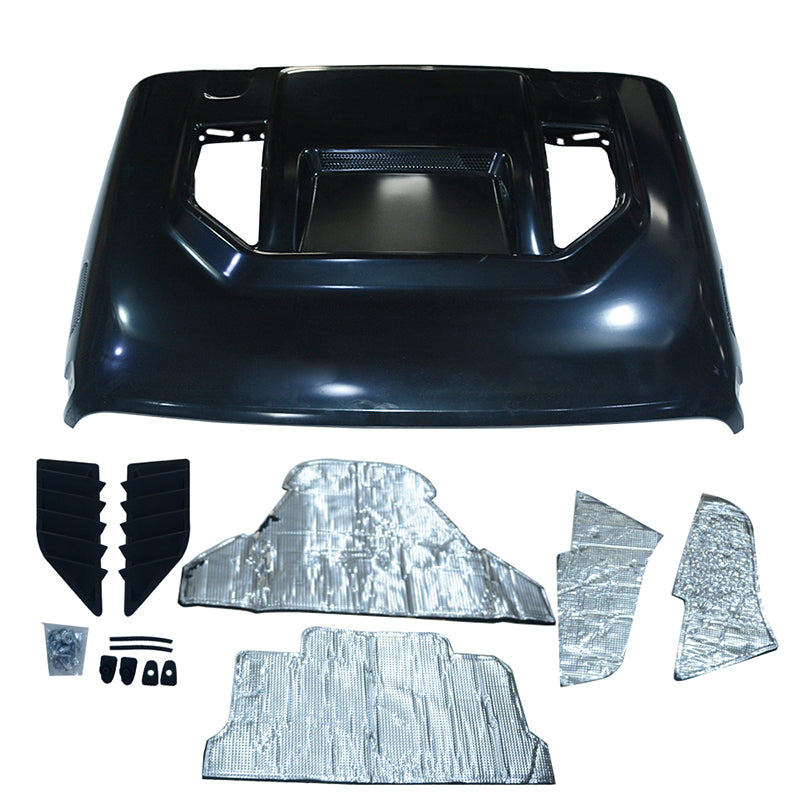 10th Anniversary Rubicon Hood with Functional Vents For Jeep Wrangler JL
