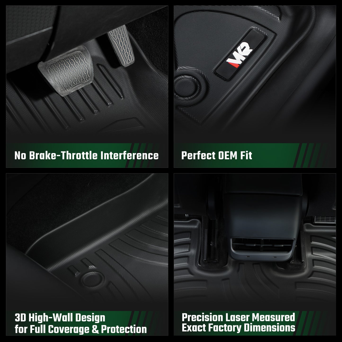 MKR Car Floor Mats For 2013-2023 Toyota 4Runner (Fit 7 Seats&5 Seats) & Lexus GX460