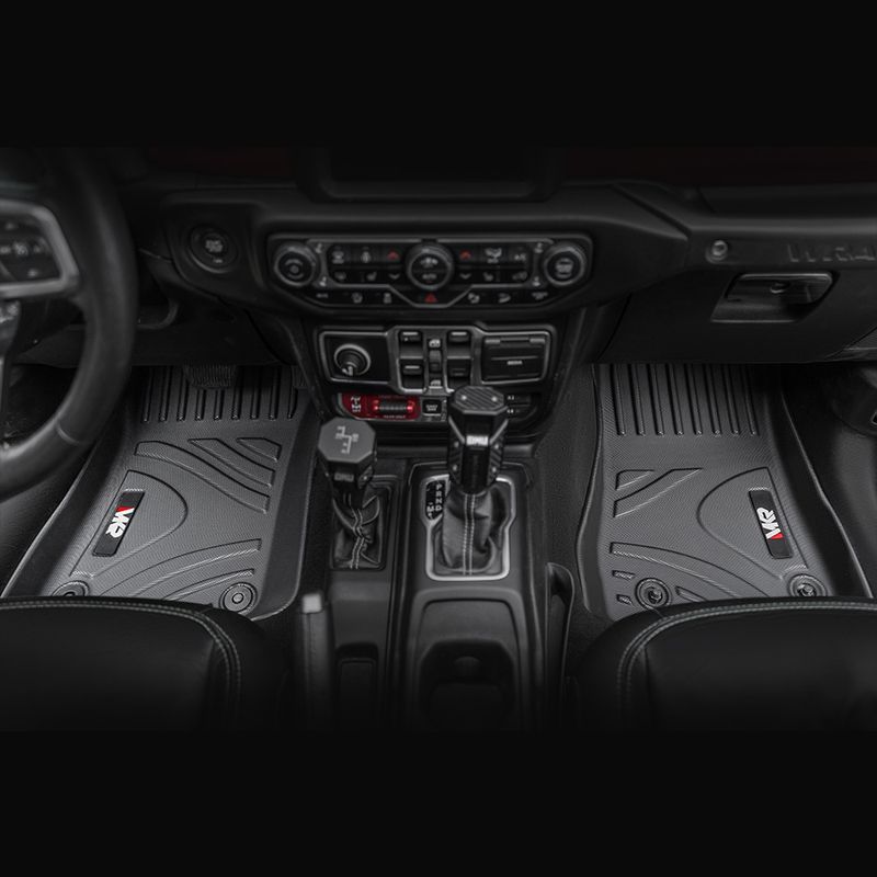 MKR Car Floor Mats for 18-25 Jeep Wrangler JL Unlimited 4 Door Only (Not Fit for JK or 4XE)