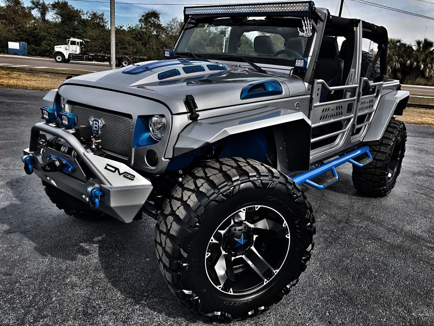 The Avenger Style Replacement Hood Compatible with 2007-2017 Wrangler JK JKU Unlimited Rubicon
