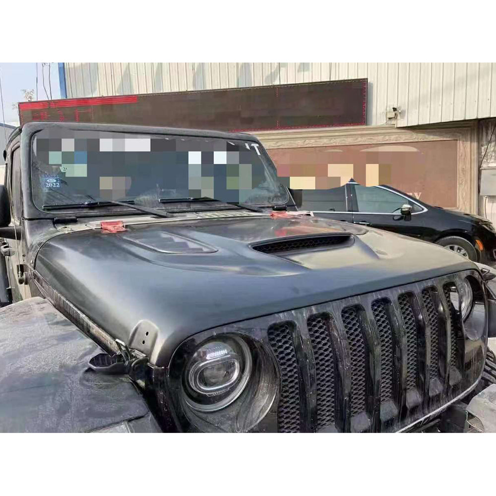 10th Anniversary Rubicon Hood with Functional Vents For Jeep Wrangler JL