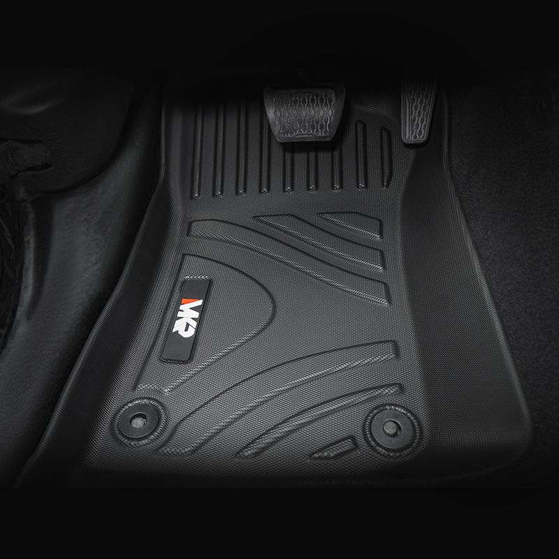 MKR Car Floor Mats for 18-25 Jeep Wrangler JL Unlimited 4 Door Only (Not Fit for JK or 4XE)