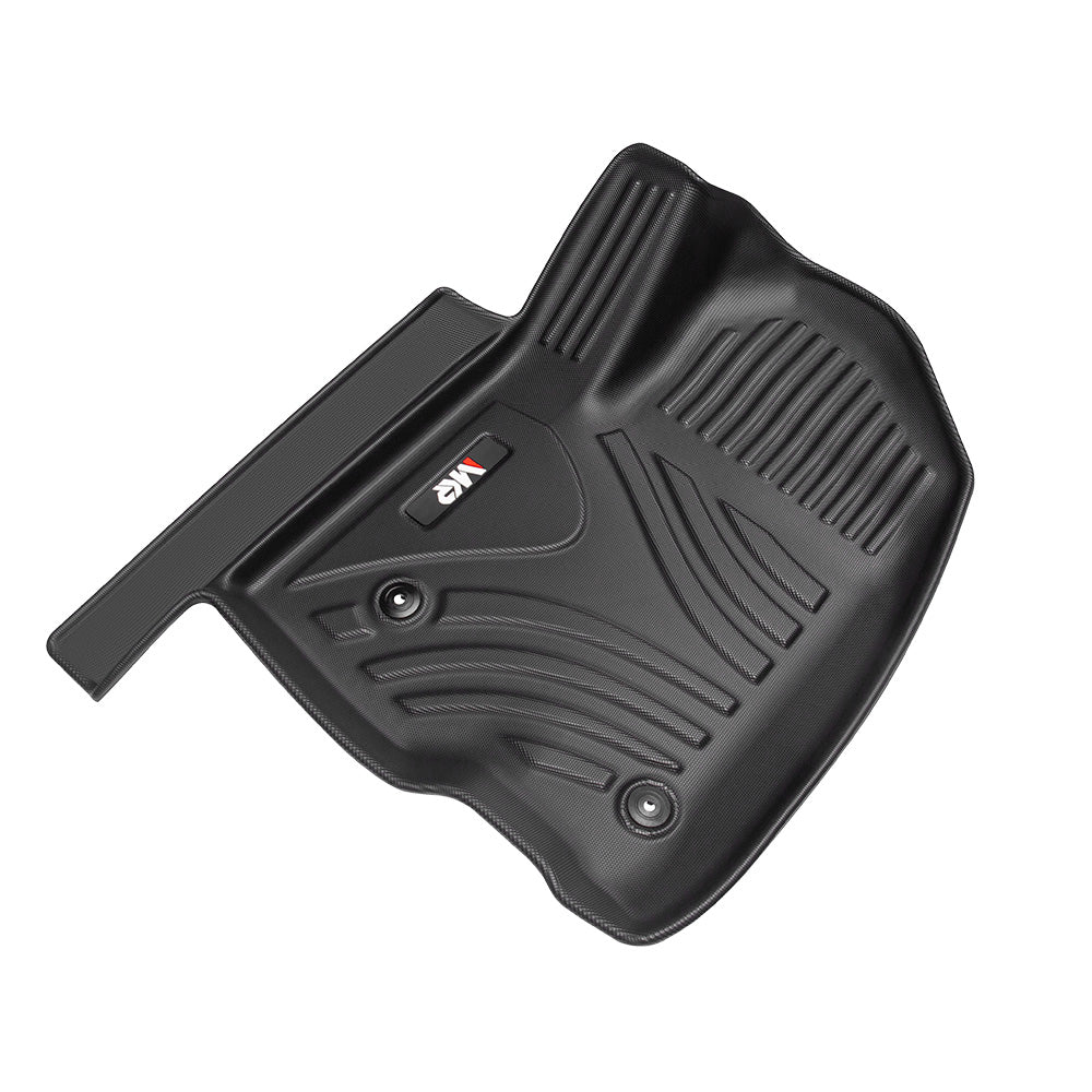 MKR Floor Mats for Chevy Silverado & GMC Sierra 1500 (2019-2020), SLV/SRA 2500/3500 HD Crew Cab (2020-2025)