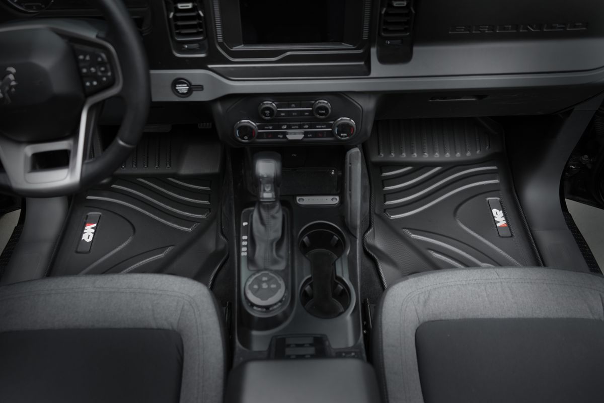 MKR Car Floor Mats For 2021-2024 Ford Bronco 4-Door (Not Fit Bronco Sport)