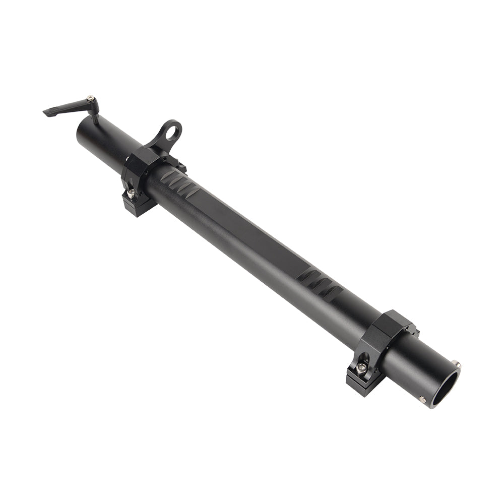 Antenna Mount & Tailgate Hinge Mount Single Flag Compatible with Ford Bronco 2021 2022, Aluminum, No Drilling(Black)