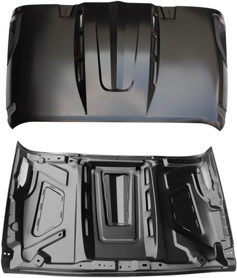 The Avenger Style Replacement Hood Compatible with 2007-2017 Wrangler JK JKU Unlimited Rubicon