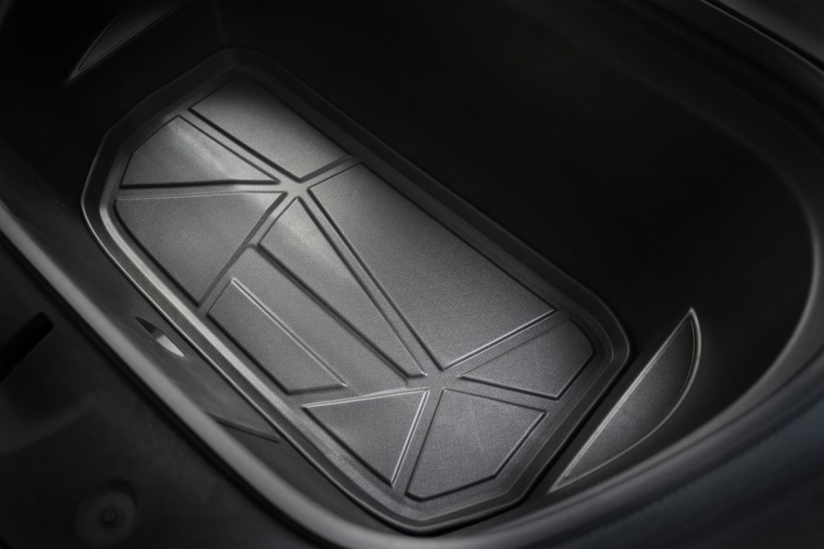 MKR Floor Mats & Cargo Liners for Tesla Model Y 5-Seat 2021-2022-100% Eco-Friendly - All Weather TPE Cargo Liner Trunk Accessories, Set of 6 Mats (Not Fit 7-Seat)