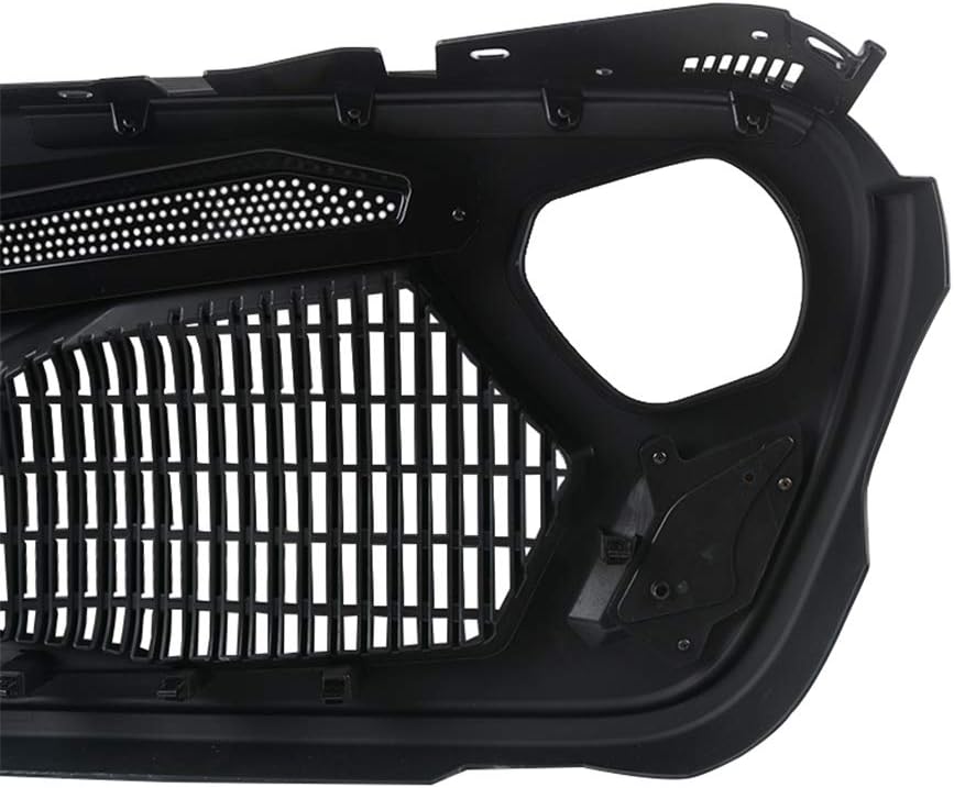 LED Warframe style/Armor Style Grille compatible with Jeep Wrangler 2018-2020 JL JLU Rubicon Sahara Sport/2020 JT Gladiator