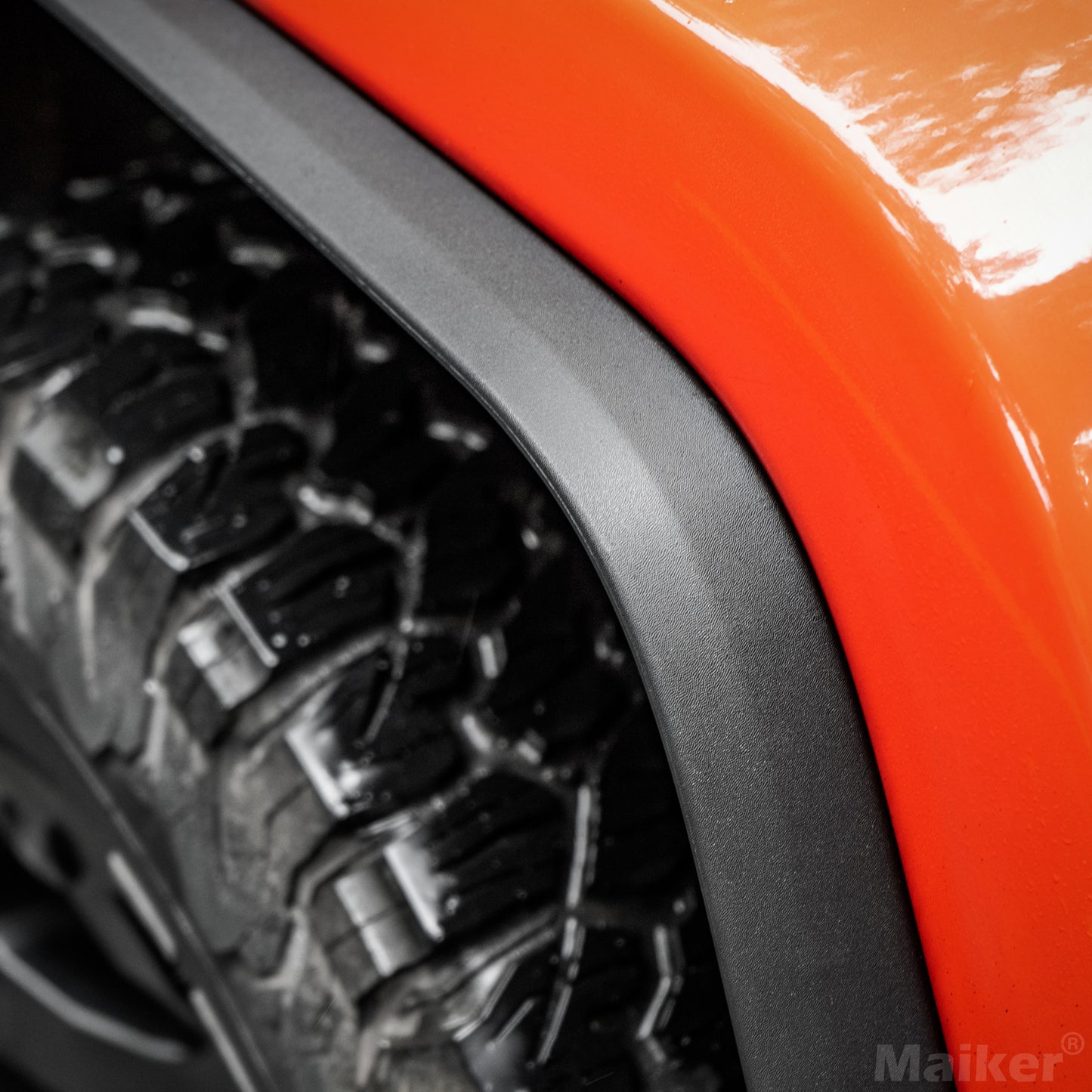 Front & Rear Fender Flares Compatible with 2007-2018 Jeep Wrangler JK JKU, Off-Road Wheel Flares Liner 4 PCS