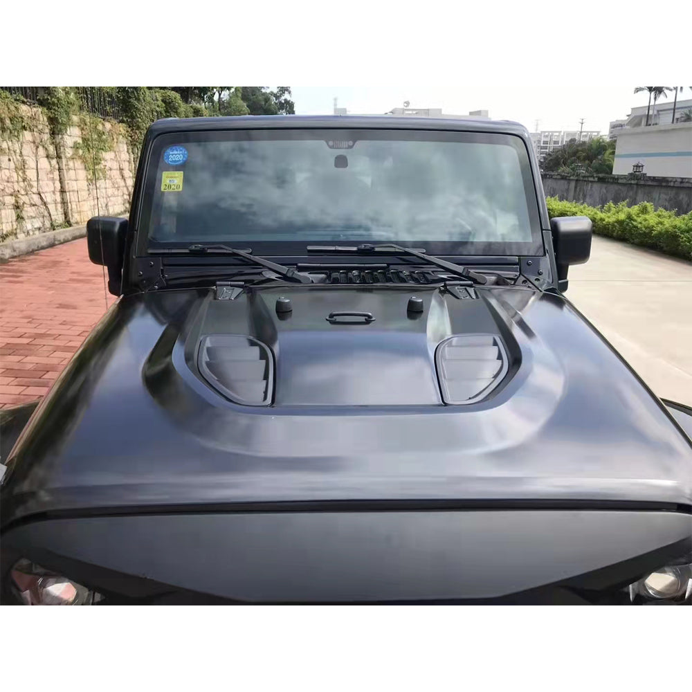 10th Anniversary Hood Replacement Hood Heat Dispersion for 2007-2017 Jeep Wrangler JK JKUe