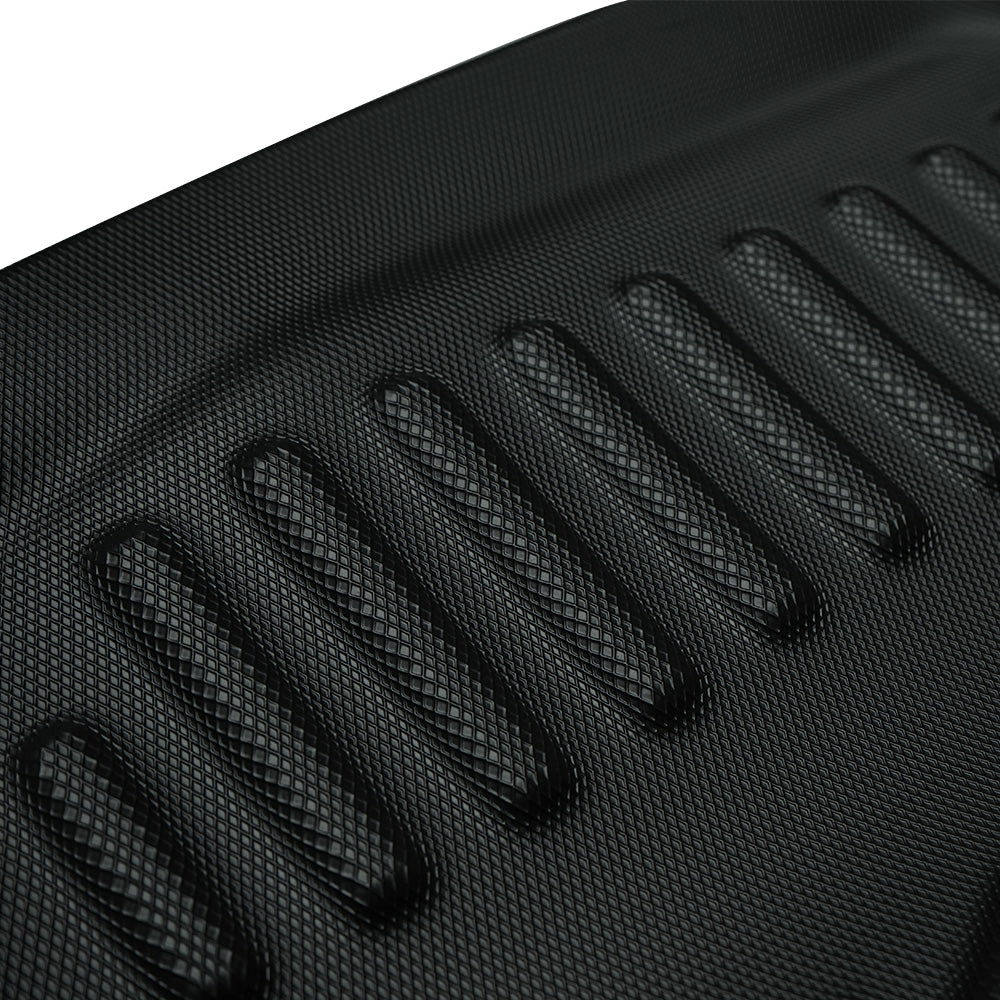 MKR TPE Floor Mats For 15-24 Ford F-150 & 22-24 F150 Lightning SuperCrew (Rear w/o Fold Flat Storage)