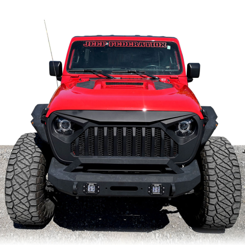 10th Anniversary Rubicon Hood with Functional Vents For Jeep Wrangler JL