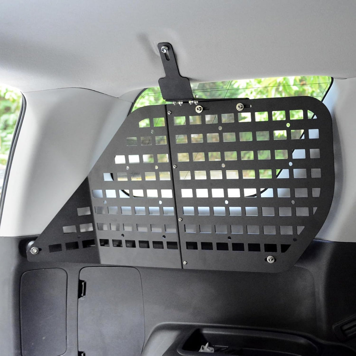 Rear Window Storage Panel System with 4 Bags & 10 Fastening Tape