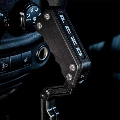 Black Automatic Gear Shift Lever Knob Shifter Transfer Case Lever Handle Kit Fit for Jeep Wrangler JK 2011-2018