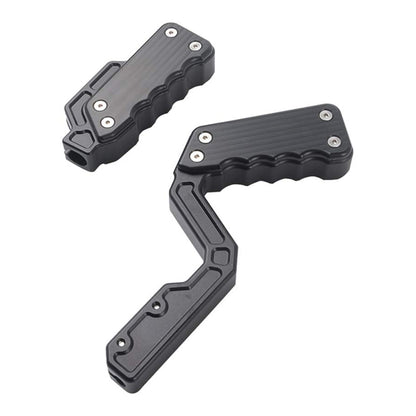 Black Automatic Gear Shift Lever Knob Shifter Transfer Case Lever Handle Kit Fit for Jeep Wrangler JK 2011-2018