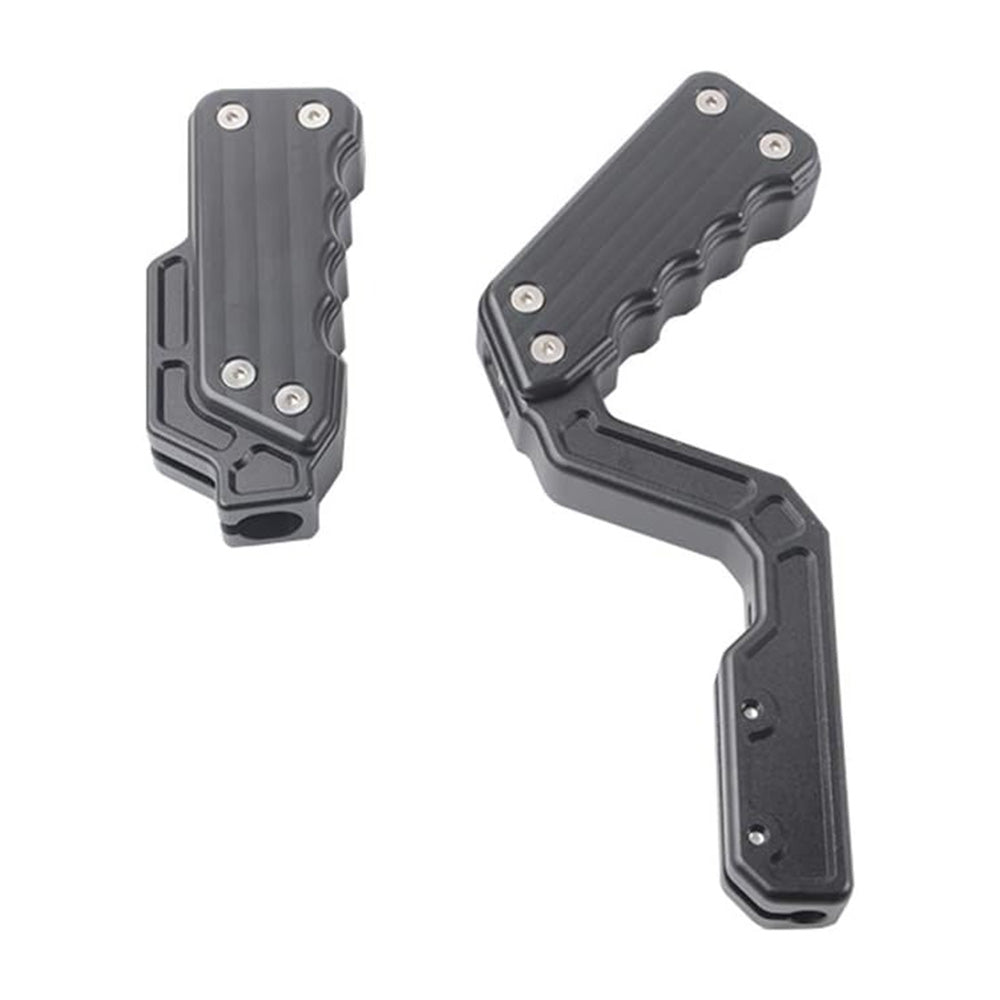 Black Automatic Gear Shift Lever Knob Shifter Transfer Case Lever Handle Kit Fit for Jeep Wrangler JK 2011-2018
