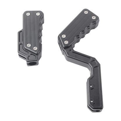 Black Automatic Gear Shift Lever Knob Shifter Transfer Case Lever Handle Kit Fit for Jeep Wrangler JK 2011-2018