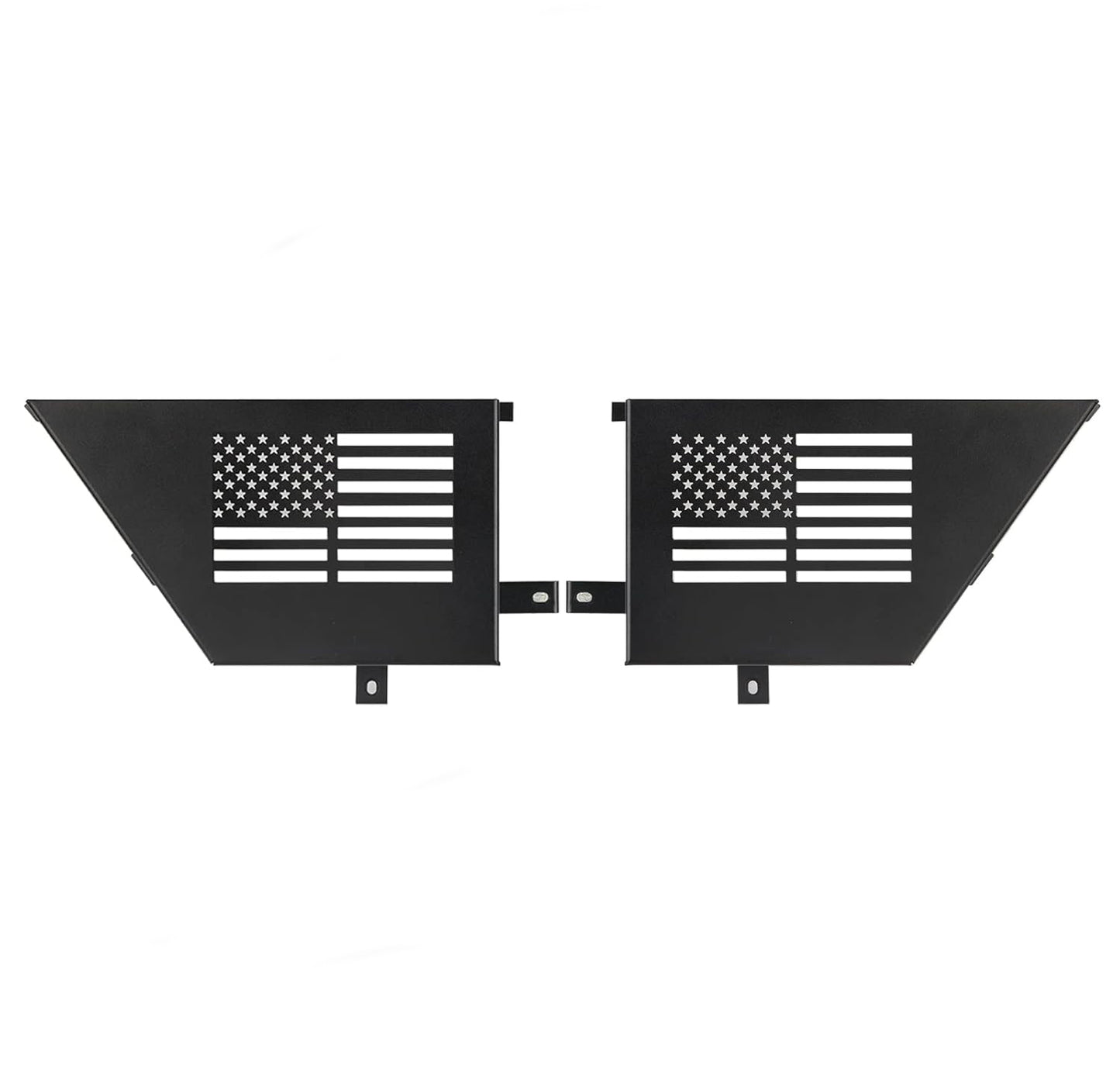 [$0.1]Jeep Wrangler JK Front Door Organizer (2007-2018) - 2PC Five Star Logo