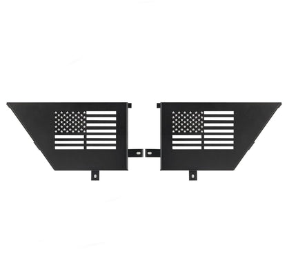 [$0.1]Jeep Wrangler JK Front Door Organizer (2007-2018) - 2PC Five Star Logo