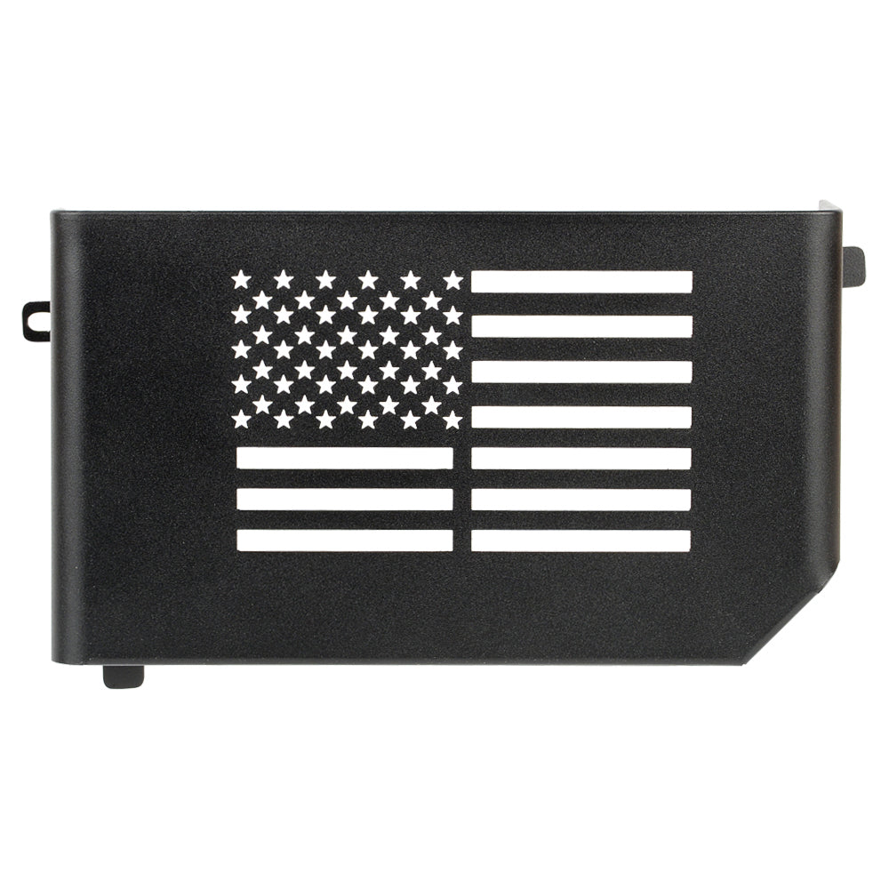 [$0.1] Jeep Wrangler JL/JT/JLU(2018-2024)  Front Door Organizer - 2PC US Flag Logo
