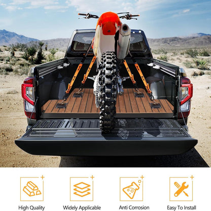 [$0.1]4-Pack Heavy Duty Trailer Tie Down Hooks - Universal Cargo Anchors for Trucks, Trailers & RVs