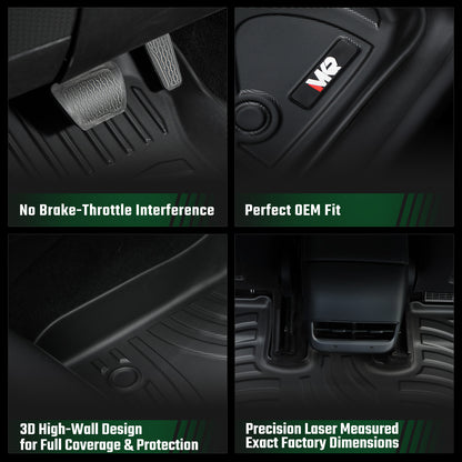 MKR Car Floor Mats For 2013-2023 Toyota 4Runner (Fit 7 Seats&5 Seats) & Lexus GX460