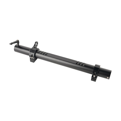 Antenna Mount & Tailgate Hinge Mount Single Flag Compatible with Ford Bronco 2021 2022, Aluminum, No Drilling(Black)