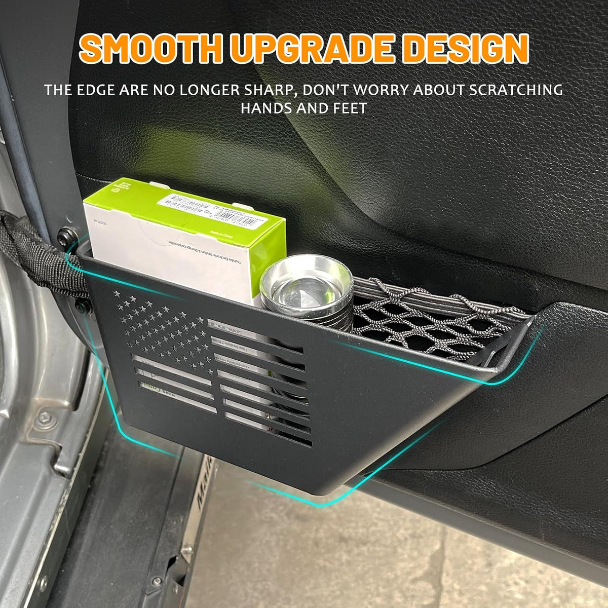 Door Storage Pockets Box (Front & Rear door)
