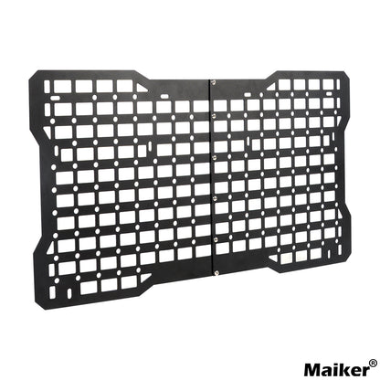 OFF ROAD Tailgate Storage Panel Tailgate Molle Panel Steel Cargo Shelf Storage Luggage Holder Carrier for Ford Bronco Accessories 2021 2022 2023 2/4 Doors