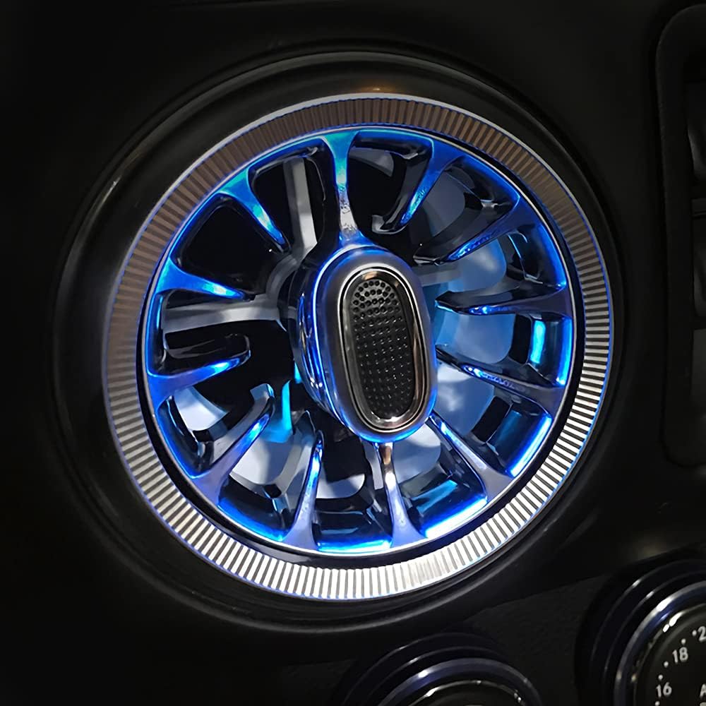 32-Color LED Ambient Light for Air Vents and Turbine Outlets