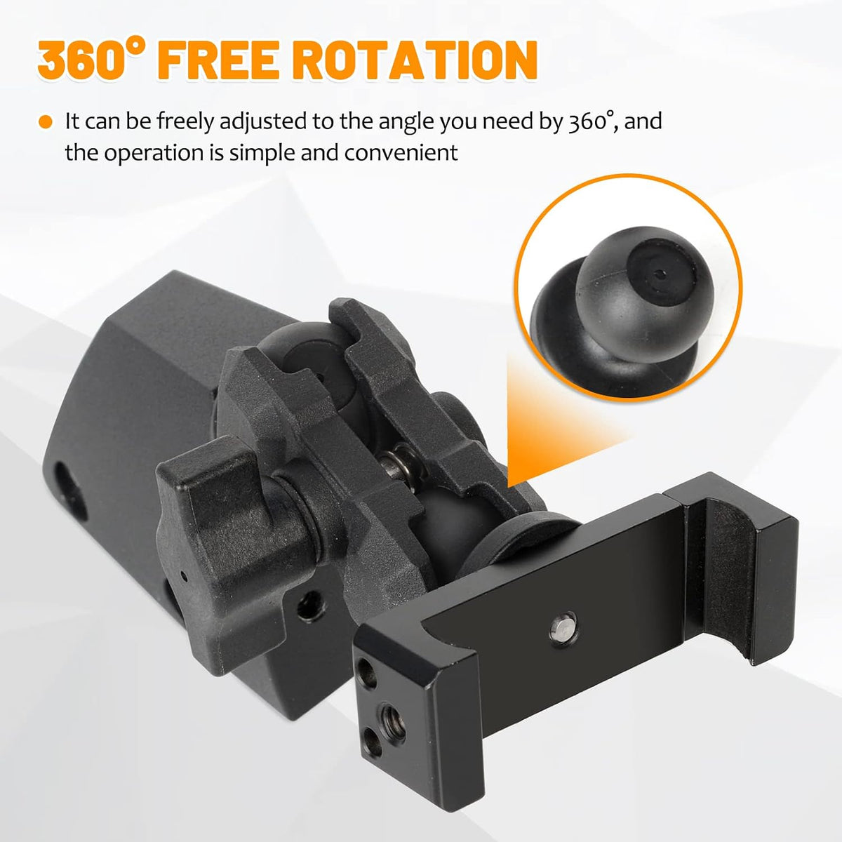 Mobile Phone Holder Mounts on Dashboard