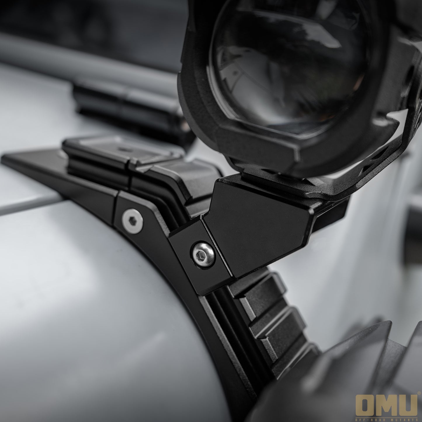 OMU Genesis Series A-Pillar Light System Mount For Jeep Wrangler JL/ Gladiator JT [Not For 4xe]
