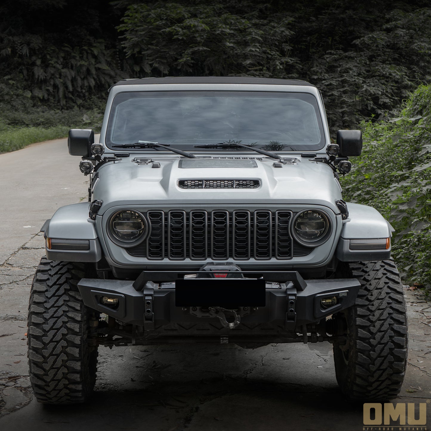 OMU Genesis Series A-Pillar Light System Mount For Jeep Wrangler JL/ Gladiator JT [Not For 4xe]