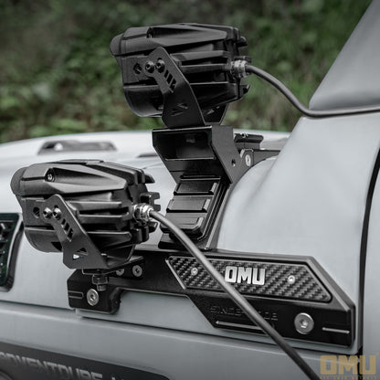 OMU Genesis Series A-Pillar Light System Mount For Jeep Wrangler JL/ Gladiator JT [Not For 4xe]