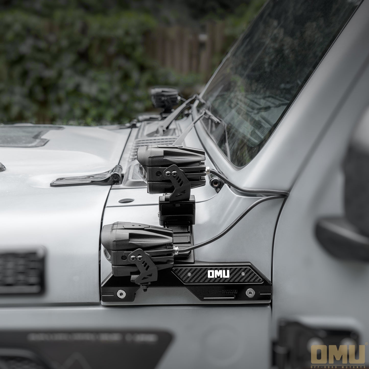 OMU Genesis Series A-Pillar Light System Mount For Jeep Wrangler JL/ Gladiator JT [Not For 4xe]
