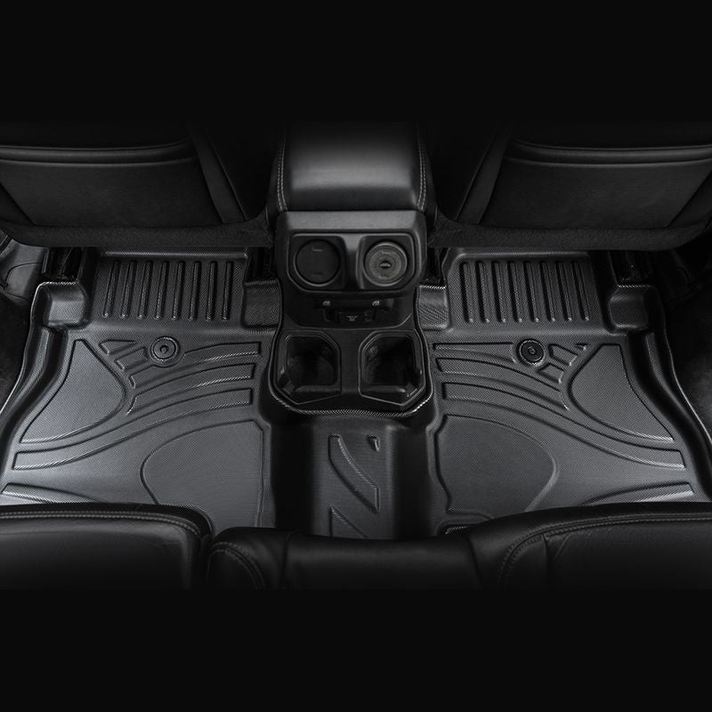 MKR Car Floor Mats for 18-25 Jeep Wrangler JL Unlimited 4 Door Only (Not Fit for JK or 4XE)