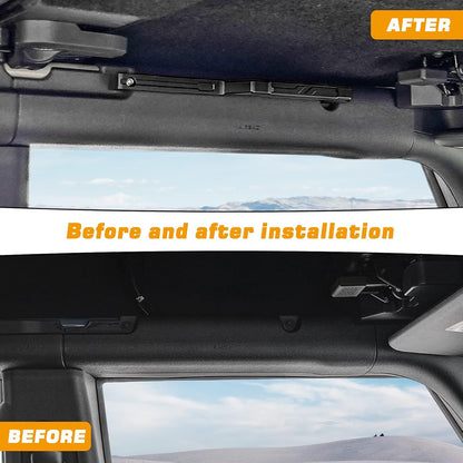 Aluminum Front Roll Bar Grab Handles
