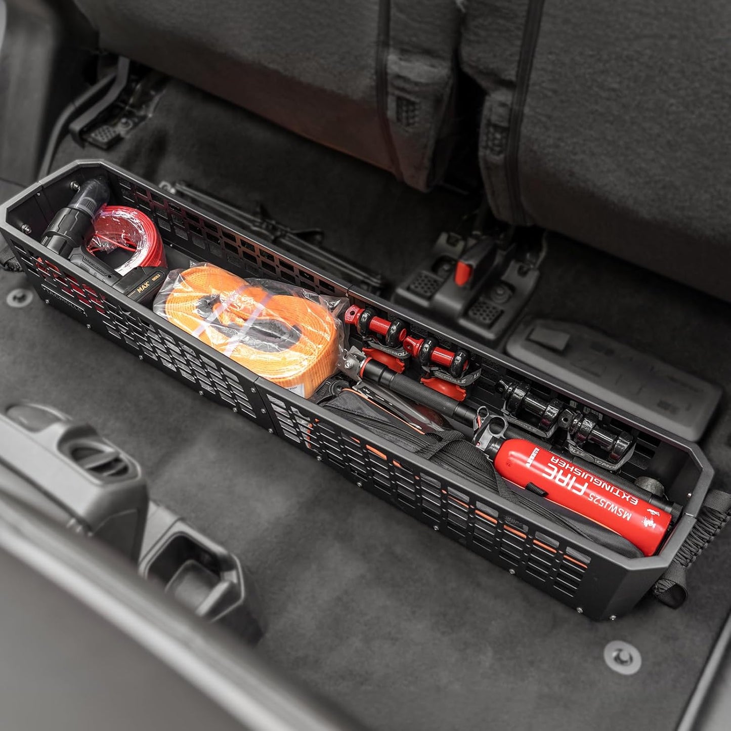 TACMOLLE Under Seat Storage Compatible with Jeep Gladiator JT 2020-2024, Underseat Storage for Jeep Gladiator Accessories