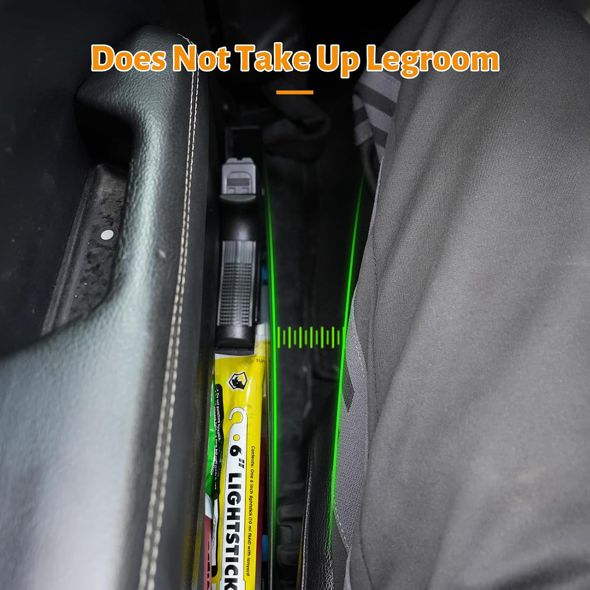 Front Pocket Storage with Cup Holder