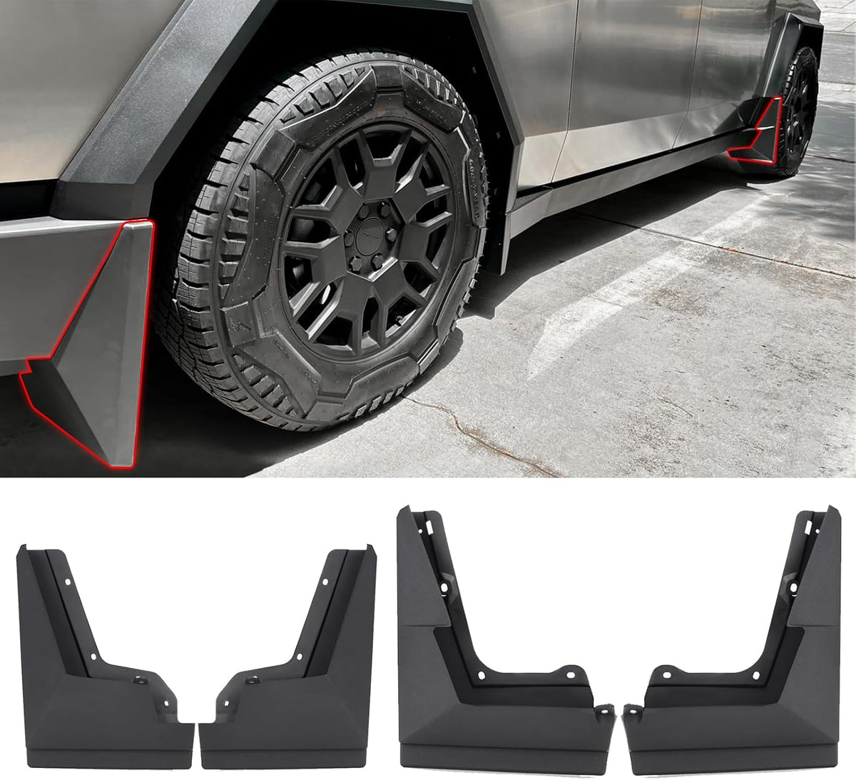 Front & Rear Mud Guards Splash
