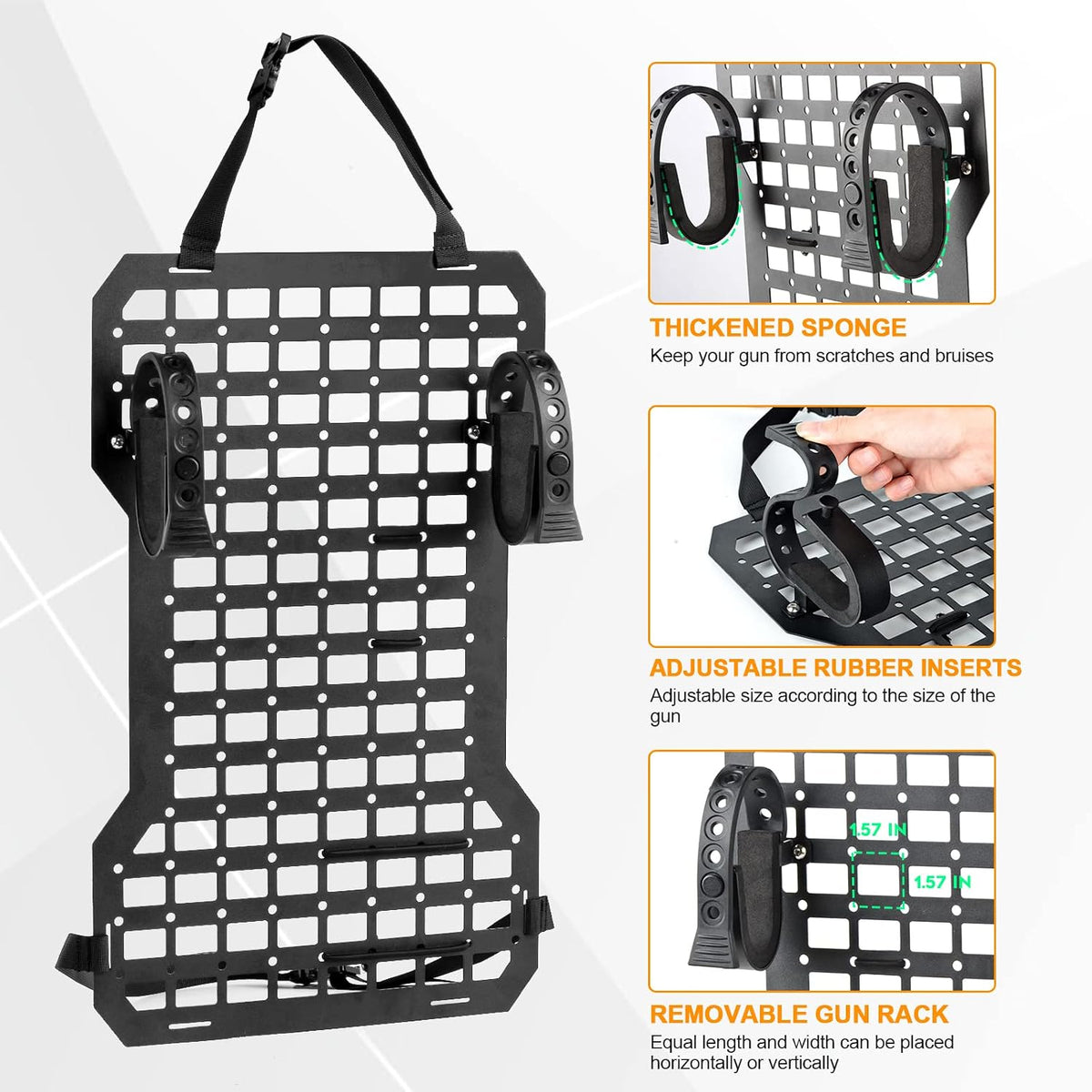 MOLLE Seat Panel (2 PCS)