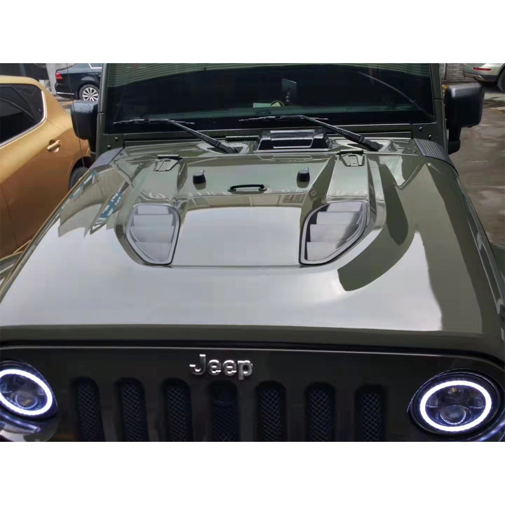 10th Anniversary Hood Replacement Hood Heat Dispersion for 2007-2017 Jeep Wrangler JK JKUe