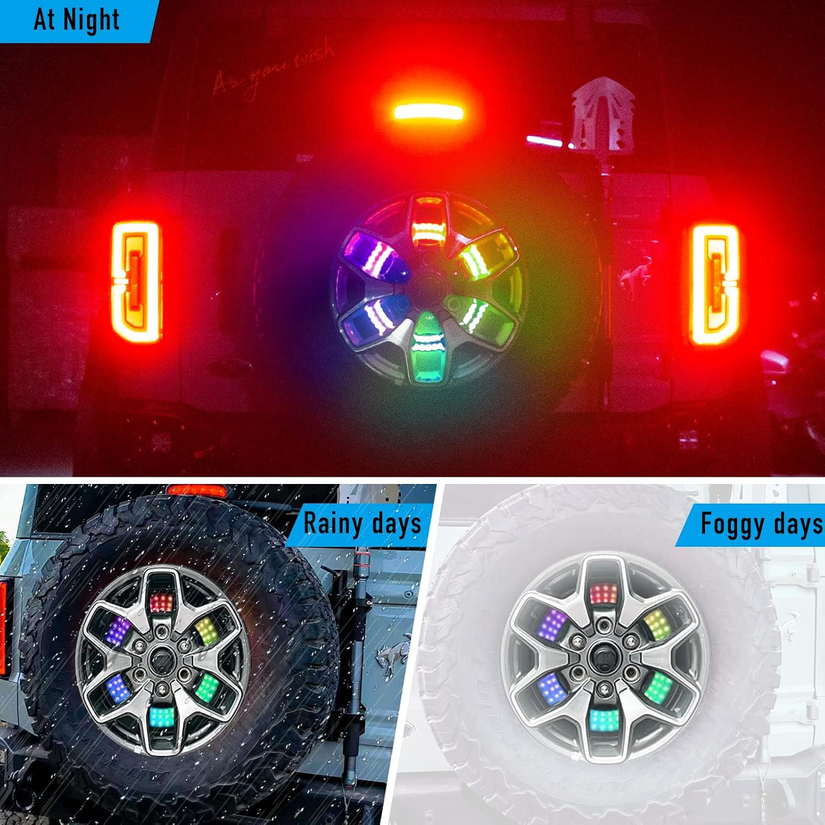 RGB Spare Tire Brake Light