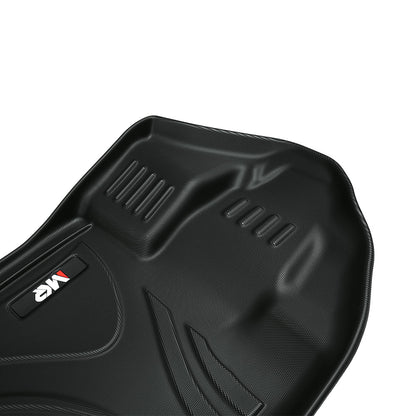 MKR TPE Floor Mats For 15-24 Ford F-150 & 22-24 F150 Lightning SuperCrew (Rear w/o Fold Flat Storage)