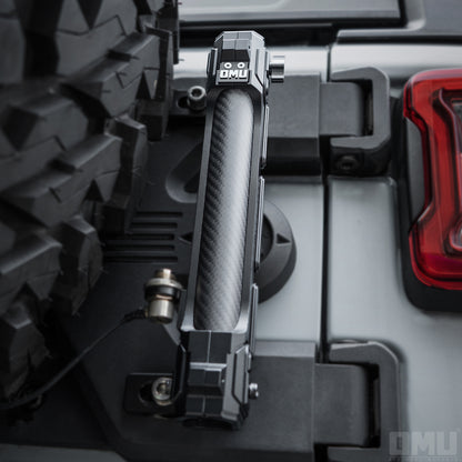 OMU Aluminum Tailgate Flagpole Holder Bracket for Jeep Wrangler JK JL