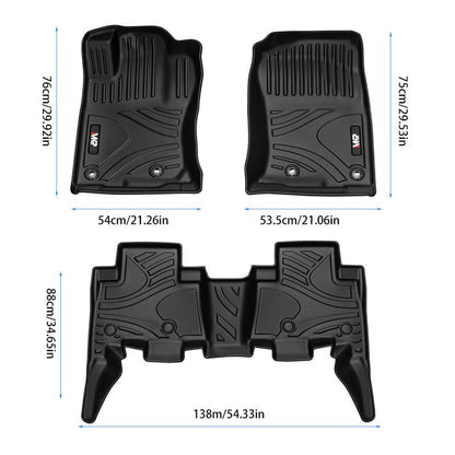 MKR Car Floor Mats For 2013-2023 Toyota 4Runner (Fit 7 Seats&5 Seats) & Lexus GX460