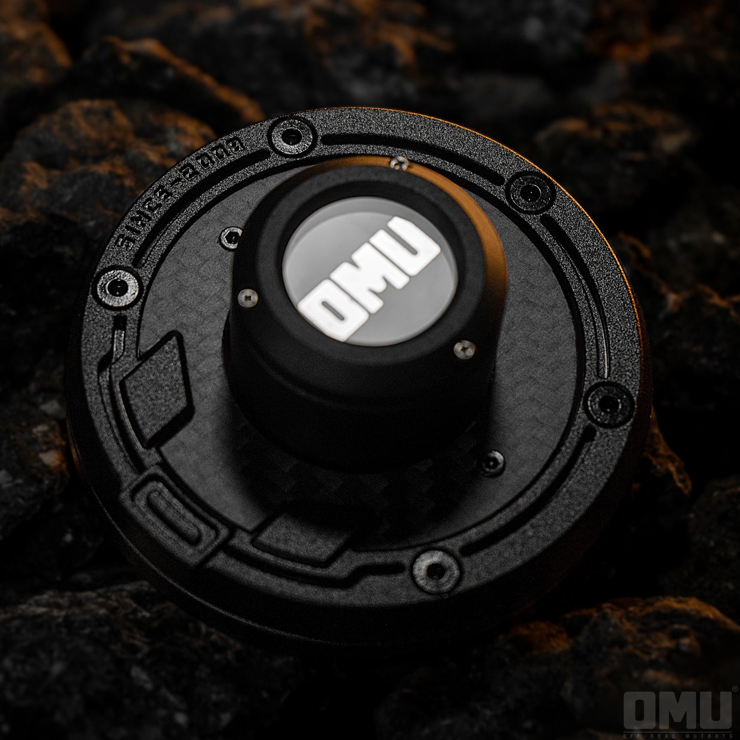 OMU Genesis Series Aluminum Antenna Base Cover For Jeep Wrangler JK JL JT